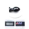 Massage Stones Rocks 1 Pcs Natural Black Obsidian Crystal Massage Wand With Stand 231214