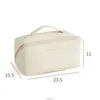 Cosmetic Bags Cases Large-Capacity Makeup Bag Leather Cosmetic Bag Women Multifunction Toiletries Organizer Portable Travel Waterproof Storage Case 231215