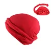 Bérets Chaud Hommes Turban Chapeau Vintage Style Ethnique Pour Respirant Confortable Tête Enveloppement Avec Stretch Satin Écharpe Cravate