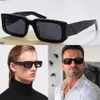 Lunettes de soleil de marque bien connue Occhiali Symbole PR 06YS lunettes pour hommes et femmes mode triangle décoration grandes tempes protection des yeux191s