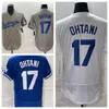 Shohei Ohtani 17 Baseball Jerseys Betts 50 Freeman 5 Jersey White Blue Grey Color Button Up Men Size S-XXXL Stitched Mix And Match All Jerseys