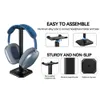 Desk Gaming Headset Holder Vertical Headphone Display Holder Detachable Headphone Stand Hanger Anti-Slip PC Headset Accessories