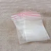 Smyckespåsar 1000pcs 12x17 Ziplock -väskor Rensar plast Transparent PE Zip Lock Bag för tyg/jul/present/smycken Packaging Display