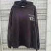 Heren Hoodies Sweatshirts Vintage Puff Print RRR123 Hoodie Heren Dames 1 1 Beste kwaliteit Mooi gewassen RRR 123 Sweatshirt met capuchon T231215