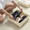 Washable underwear & bra organizer Clothes Storage Box Closet foldable Dormitory case Scarf &Tie Socks Y1113267B