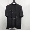 Designer de camisetas masculinas Novo camiseta curta de manga curta Tamanho asiático M-3xl MMS casual Casual Carta de manga curta Top roupas de hip hop para homens e mulheres #89 PMBQ