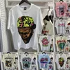 J5pa T-shirts pour hommes Hellstar T-shirt Chemises de créateurs T-shirt graphique Vêtements Vêtements Hipster Tissu délavé Street Graffiti Lettrage Feuille d'impression Vintage Noir Loo