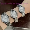 Women Watch Designer luksus męskie zegarek automatyczny zegarek moda 33 mm36mm42mmaaa Wyskoch wysokiej jakości mody Pierwszy wybór