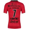 Club 23 24 Tijuana Fußballtrikot Herren 10 CASTANEDA 8 MADRIGAL 11 RODRIGUEZ 14 RIVERA 32 GONZALEZ 9 CAVALLINI 27 BLANCO 15 ZARAGOZA 35 BALANTA Fußballtrikot-Sets