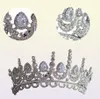 Himstory Noble Beauty Princess Tiara Cubic Zircon Wedding Bridal Crown Rhinestone Pageant Crown for Brides Headbands Y2008079444309