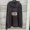 Męskie bluzy bluzy vintage zarywające nadruk RRR123 MĘŻCZYZNA KOBIETA 1 1 Najlepsza jakość ładna mycie rrr 123 Bluza z kapturem T231215