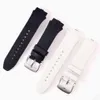 Convient pour MG Urbane 2 LTE MG W200 Smart Sile Bracelet en caoutchouc Bracelet noir blanc ceinture bande H220419247x