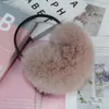 Ear Muffs zima prawdziwe lis futra dla kobiet naturalne lis futra szaliki podwójnie użycie oryginalnych cieplejszych pluszowych uszu na zewnątrz solidny futrzany szalik 231214