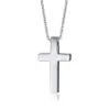 Klassiek leeg kruis kettingen gebed Christus mannen sieraden roestvrij staal mannen vrouwen ketting PN-2412590