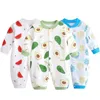 Rompers Cotton Newborns Romper Baby Girl Cloths Boy New Born Costume 0 12 شهرًا عناصر بذلة للأطفال