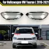 Couvercle de lentille de phare de voiture en verre, coque d'ombre, boîtier de lumière Transparent automatique, lampe pour VW Touran L 2016 ~ 2021