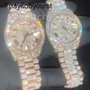 Роскошные часы Audemar Pigue Ap Diamond, часы Rolaxs, швейцарские автоматические часы с муассанитом Iced Out, дизайнерские мужские часы для мужчин, высокое качество Montre