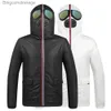 Autres vêtements 2023 Hommes / Femmes Veste Lunettes à capuche Protection solaire Vêtements Ultraman Veste Alien Mince Coupe-vent Mode Couple JacketL231215