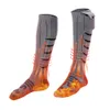 Chaussettes de sport chauffage électrique résistant au froid hiver chaud thermique rapide chauffe-pieds lavable pour le cyclisme Camping patinage 231215