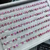 Pendientes de botón 1 par Fengbaowu Pendiente de rubí de piedra natural Óvalo facetado Cierre de plata de ley 925 Joyería de moda energética Regalo para mujeres