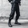 Men's Tracksuits Techwear Style Women Cargo Pants Men Fashion Brand Sweatpants Loose Trend Paratrooper Tactics Multi-pocket Streamer Ankle