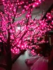 Nuovo LED Cherry Blossom Tree Light 1872 pezzi LED Lampadine 2,5 m Altezza 110 220VAC Sette colori per opzione Uso esterno antipioggia