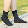 Chaussettes pour hommes YUEDGE 5 paires qualité coton uni mince respirant tous les jours chaussettes pour hommes doux confort formel affaires robe chaussettes taille 6-12.5 231215