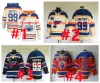 PERSONALIZADO Wayne Gretzky Old Time Hoodie Joe Sakic Bobby Orr Hóquei Jersey Mark Messier Oilers Henrik Lundqvist Rangers Wendel Clark Penguins Le