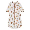 Coton bébé à manches longues sac de couchage enfants pyjamas anti-coups de pied cocon pour enveloppe née sac de couchage literie pour 0-18 M 240112