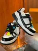 Designer Trainer Maxi Couple Casual Chaussures Femme Cuir Lacets Plateforme Baskets Multicolore Noir Argent Hommes Baskets En Cuir Mode Respirant Chaussures