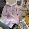 Kvinnor Hoodies Sweatshirts Kawaii Hoodie Harajuku Sweet Girl Brodery Eesthetics Bag S3XL Tempered Designer Plus Velvet Y2K Fashion Clothing 231214