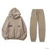 Sweat à capuche Esstenials Set Hommes Femmes Ess Sweats à capuche Pantalon Survêtement Essentails Pantalons de survêtement Essientials Costume Pull à capuche Chemise Sweatsuit Essen Essentialss épais Ewp5