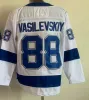 Niestandardowe stamkos Tampa Bay Hockey Jerseys Nikita Kucherov Michhail Sergachev Brayden Point Andrei Vasilevskiy Corey Perry Pat Maroon Ale ale