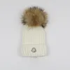 도매 패션 디자이너 Monclir Autumn and Winter New Knitted Wool 모자 럭셔리 니트 모자 공식 웹 사이트 버전 1 : 1 크래프트