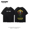 Guns'N'Roses Guns Roses Guns Flowers Band T-Shirt manches courtes homme et femme Rock 'n' Roll ample haut en coton marée