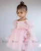 Robes de fille Born Baby Girls Robe d'anniversaire pour les tout-petits Robe de fête de mariage blanche Cérémonie de baptême Robe pour 3Y Infantil Vêtements Enfants 231214