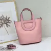 Hochwertige Designer-Tragetaschen, Luxus-Eimer-Umhängetaschen, Damen-Dame, Luxus-Designer, echtes Leder, blaue Handtasche, Umhängetasche, Geldbörsen, Handtaschen