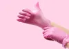 Disposable Gloves Red Pink Latex Powder Exam Glove Size Small Medium Large Girl Woman Synthetic Nitrile 100 50 20 Pcs3993083