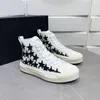 Designer Ma Court Shoes Court Hi Men Sneaker Stars Women Trainers High Top Canvas Sneaker Luxury Sport Shoes Flat Rubber Trainer With box