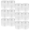 Storage Bottles 12 Pcs Aluminum Lid Mason Jars Multi-functional Mini Honey Pots With Lids Small Honeypot