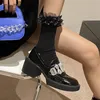 ドレスシューズMaogu Goth Low Heelsプラットフォーム女性靴