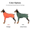 Vêtements de chien imperméable pour animaux de compagnie avec fermeture à glissière tissu de pluie extérieur imperméable pour chiens de taille moyenne vêtements réglables réfléchissants