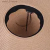 Wide Brim Hats Bucket Hats Foldable Women Oversized Floppy Str Hat 70cm Diameter Large Brim Summer Sun Hats Panama Travel Beach Hat WholesaleL231216