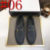 40style Men Sapatos de couro de vestido de grife escorrerem em homens genuínos casuais calçados oxford mocassins esculpindo calçados masculinos apontados para o tamanho 38-46