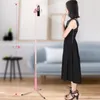 Innehavare 1,7 m utdragbart live stativ selfie stick stöd led ringljus stativ 4 i 1 med telefonmontering för iPhone x 8 Android -smartphone