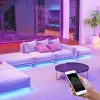 Mini RGB Bluetooth-kompatiblen Controller Musik LED Licht Streifen Controller für RGBw Band Lichter Smart APP Control DC 5V 12V 24V LL