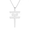 Chains Rock Band Tokio El Pendant Necklace For Men Women Collar Collares Para Mujer Choker Jewelry Fashion Chain