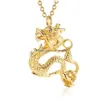 Pendentif Colliers Dragon Bijoux de crémation pour cendres Porte-souvenir en acier inoxydable Memorial Funeral Urn Collier Hommes Femmes242M DRO DHLQS