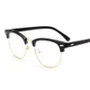 2020 классические полуоправы с заклепками, винтажные ретро-оптические очки, оправа для очков для мужчин и женщин, прозрачная оправа для очков Óculos de229S