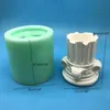 Equipamentos Pilares gregos antigos vaso de flores resina epóxi molde de silicone 3d coluna romana suculenta planta plantador molde para concreto x4ya